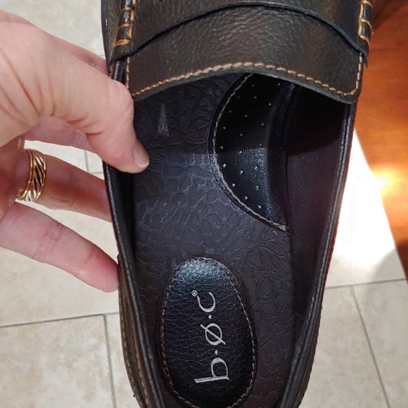 Like NEW - BOC (Born) Men's Leather Casual Loafers, Black, Sz 13 - Picture 13 of 16